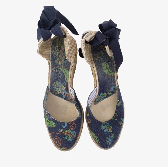 Tommy Hilfiger Ankle Tie Espadrille Wedge - Picture 8 of 14